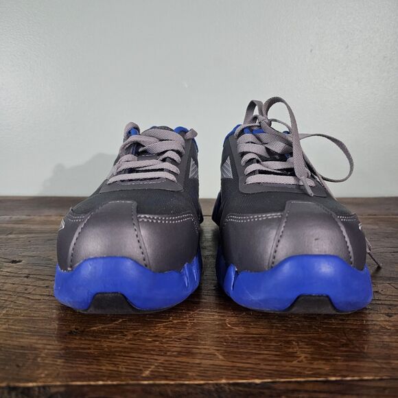 Reebok Women’s 8M Zig Pulse Composite Toe Work Shoe RB3018 Gray Blue Preowned - Picture 2 of 9